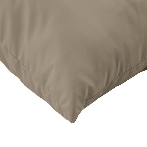 Soffkuddar 4 st taupe 40x40 cm tyg