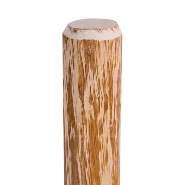 Staketstolpar spetsiga 4 st hasselträ 90 cm