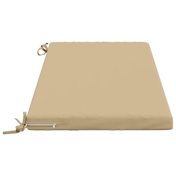 2-delade Bänk Kuddar SOEST 2 st 100% Polyester Beige