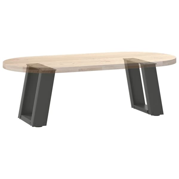 Soffbordsben U-formade 2 st antracit 30x(30-31) cm stål