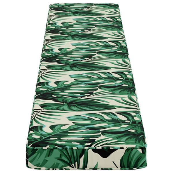 1-delad Bänk Kudde VUGHT 100% Polyester Bladmönster