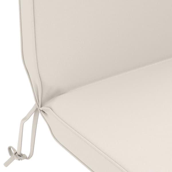 Solsängkudde 100% Polyester Vit 55 x 124 x 5 cm
