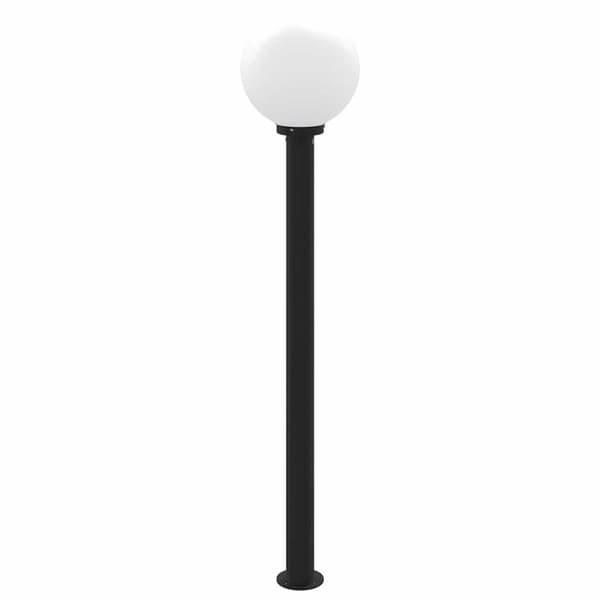Pollare med sensor 120 cm svart IP44
