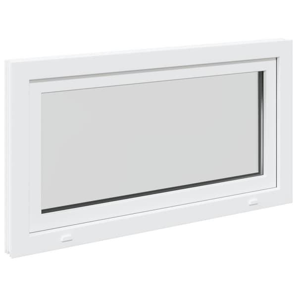 Källarfönster RISOR 110 x 55 cm PVC och glas