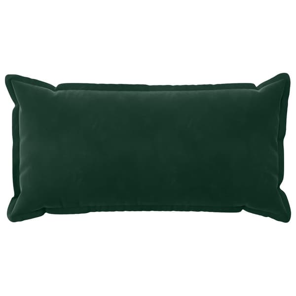 Kuddöverdrag 2 st HOUTEN Mörkgrön 40 x 70 cm Sammet