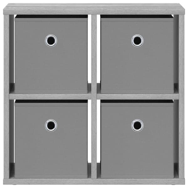 Sideboard med låda Grå Sonoma 49,5 x 22 x 47 cm