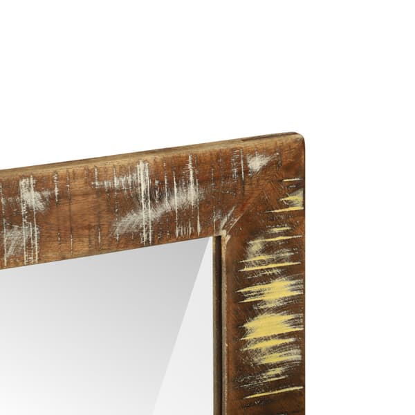 Badrumsspegel Brun 50 x 22 x 70 cm Solid återvunnen trä