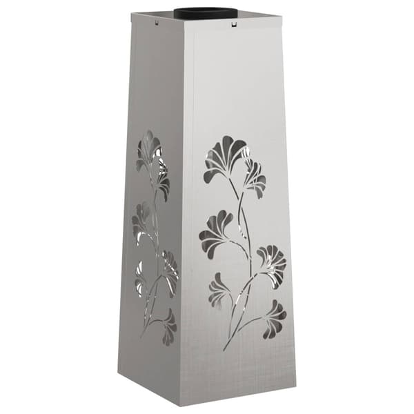 Solar LED Stig Ljus 2 pcs Silver Rostfritt stål
