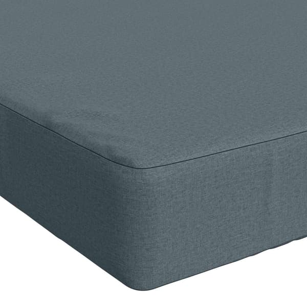 Bänk kudde SOEST 100% Polyester Blå 170 x 40 x 8 cm