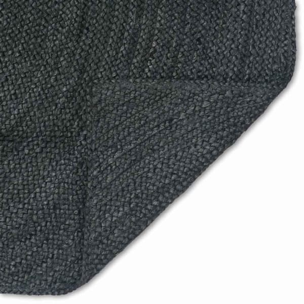 Områdesmattor Rektangulär Mörkgrå 60 x 400 cm Jute