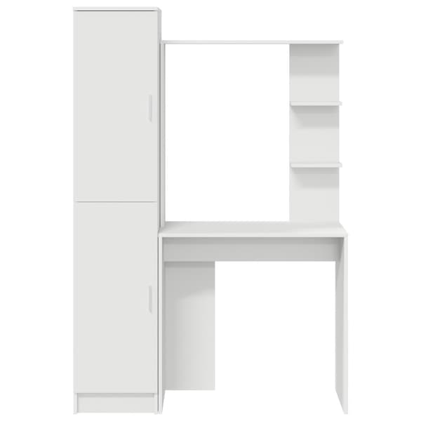 Skrivbord 2 pcs Vit