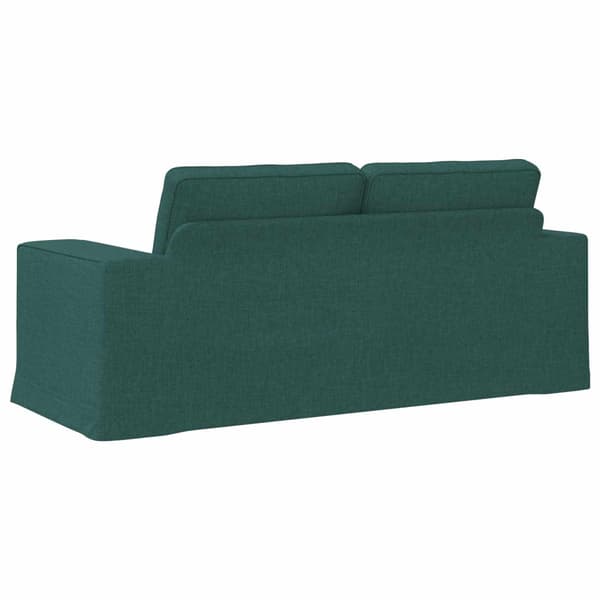 Soffa Mörkgrön 182 x 80 x 82 cm tyg