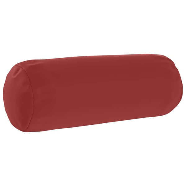Kuddöverdrag 2 st HEERLEN Vinröd Ø 15 x 40 cm Polyester