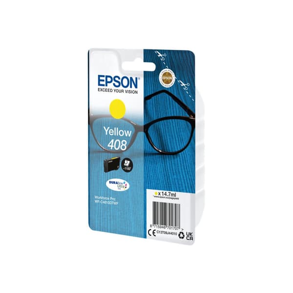 Epson 408 - hög kapacitet - gul - original - bläckpatron