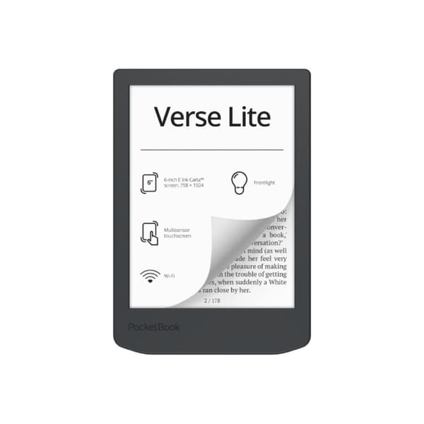 PocketBook Verse Lite - eBook-läsare - Linux 3.10.65 - 8 GB - 6"