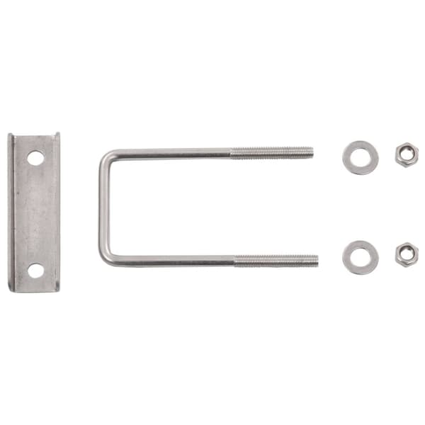 U-koppling för staketstolpe 60x40 mm 25 set