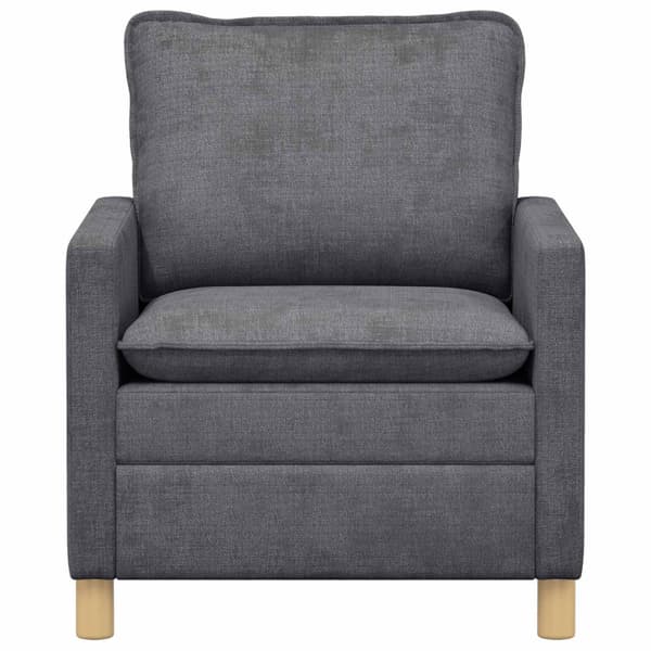 Soffa Mörkgrå 76 x 81 x 87,5 cm Polyester
