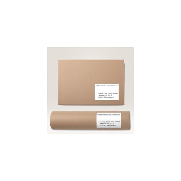 Etikett AVERY UG 105x70mm 1000/fp