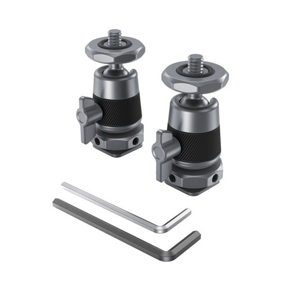 SmallRig 2948 BallHead Mini with Removable Cold Shoe Mount 2pcs