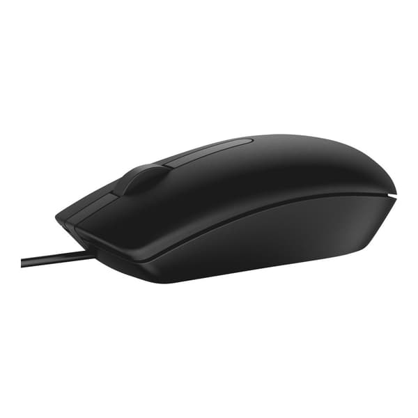 Dell MS116 - mus - USB - svart