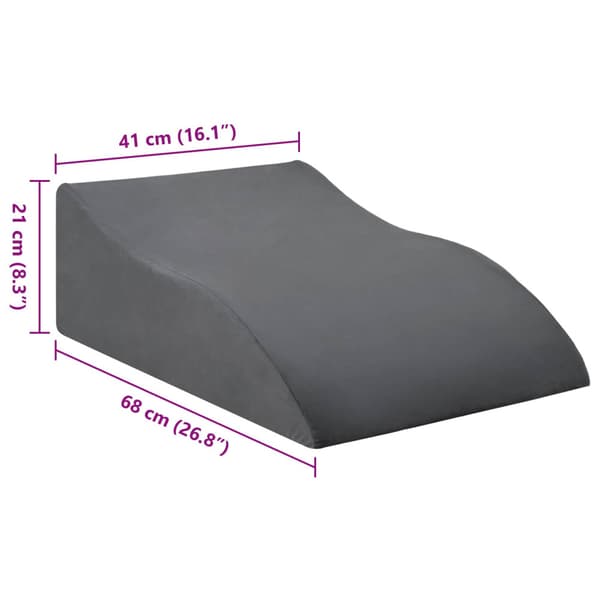 Ben Kudde Grå 68 x 41 x 21 cm PU skum