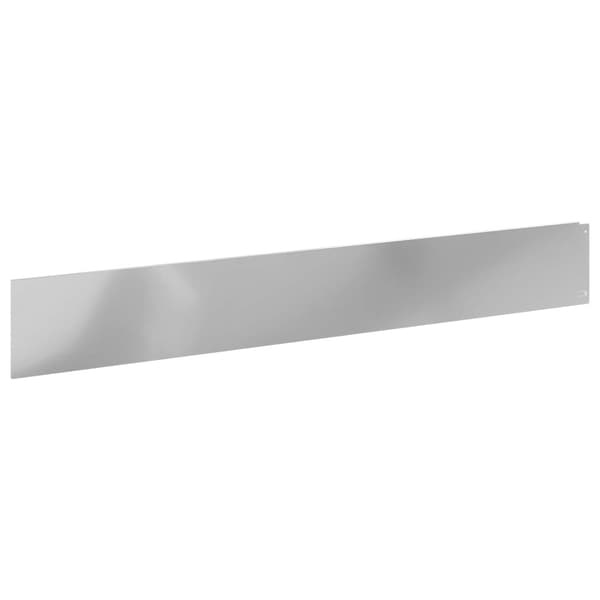 Kant för gräsmatta 30 pcs 100 x 15 cm Stål Silver