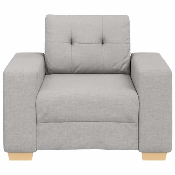 Soffa molngrå 100x78x80 cm tyg
