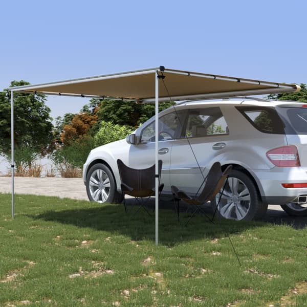 Husvagnsmarkis 3x2,5x2,15 m beige