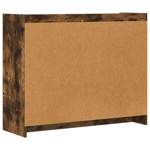 Sideboard Rökt ek 98,5 x 33 x 80 cm Konstruerat trä