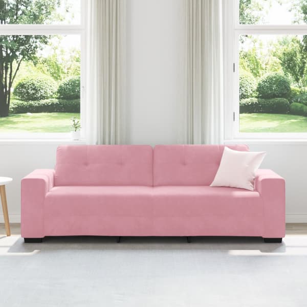 3-Sits soffa Rosa 220 cm Sammet