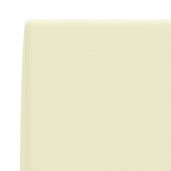 Ryggkudde SOEST 100% Polyester Gräddvit 120 x 20 x 40 cm