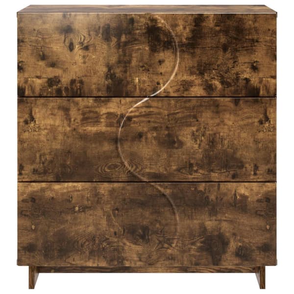Sideboard Rökt ek 70 x 38 x 75 cm Konstruerat trä