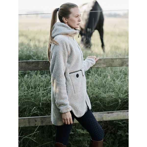 Nora Teddyjacka Beige XS