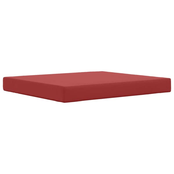 Utomhus Soffa Kudde 2 pcs Vinröd Polyester