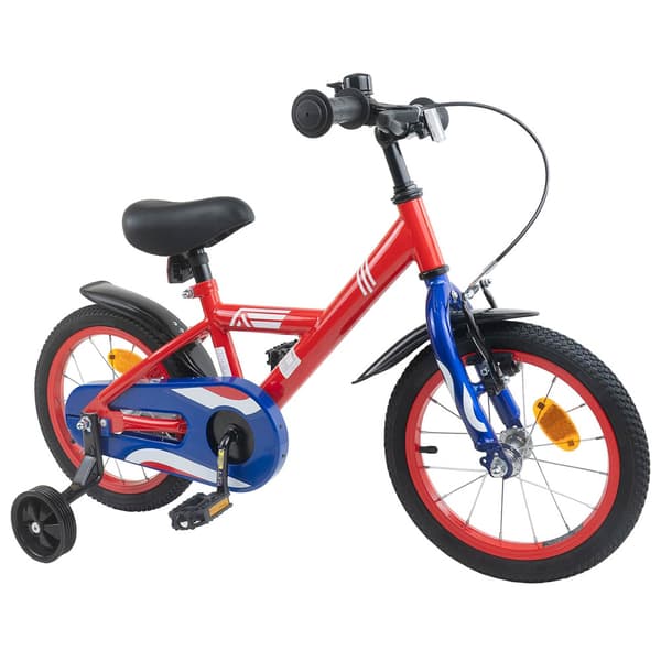 Barncykel 12 Tum för 2-4 åringar Röd