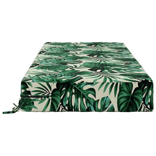 Sittkudde SOEST 100% Polyester Bladmönster 120 x 60 x 15 cm