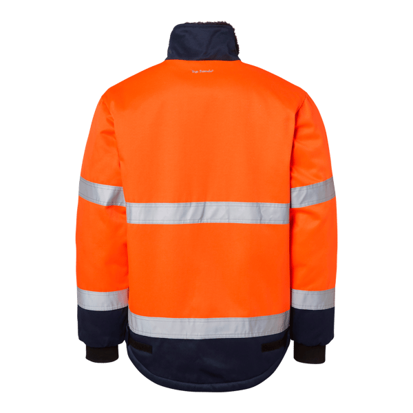 5616 Jacket Fluorescent orange/navy Unisex