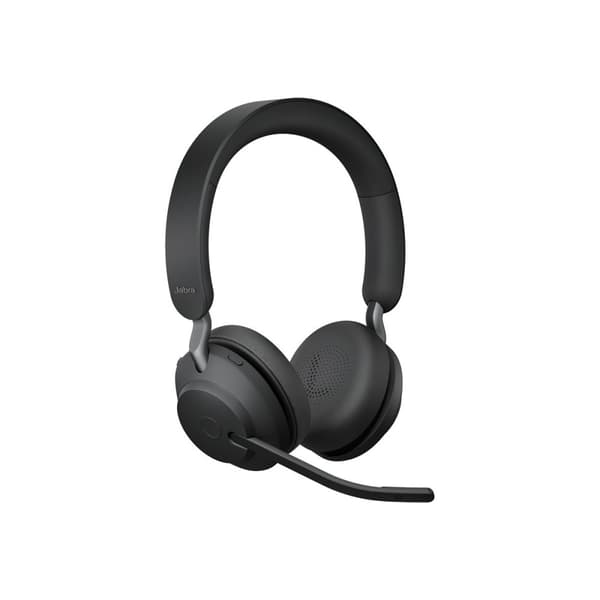 Jabra Evolve2 65 UC Stereo - headset - USB-A - med laddningsställ