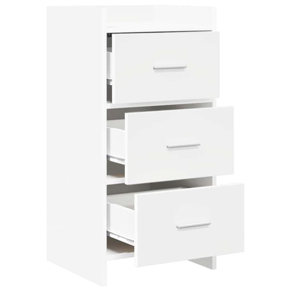 Sideboard Vit 40 x 36 x 80 cm Konstruerat trä