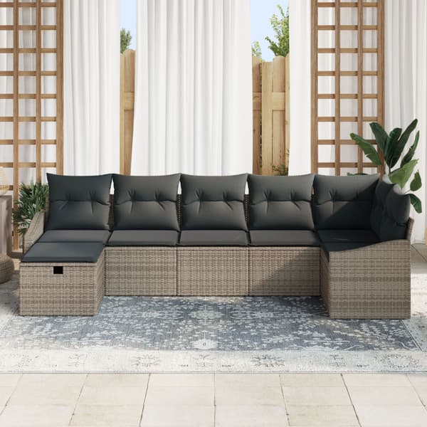 Soffset med kudde 8 pcs konstrotting