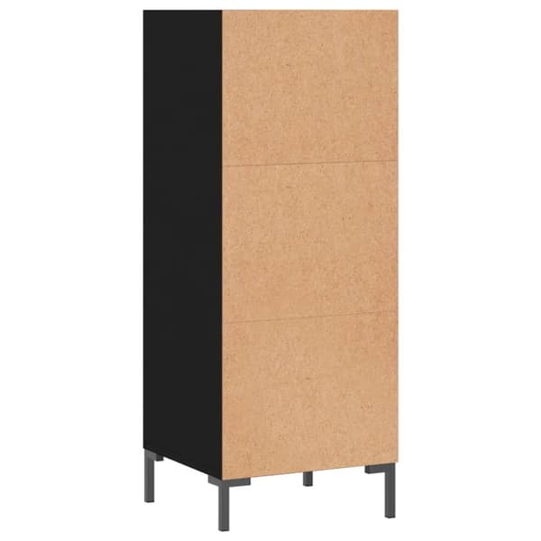 Skänk vit 34,5x32,5x90 cm konstruerat trä