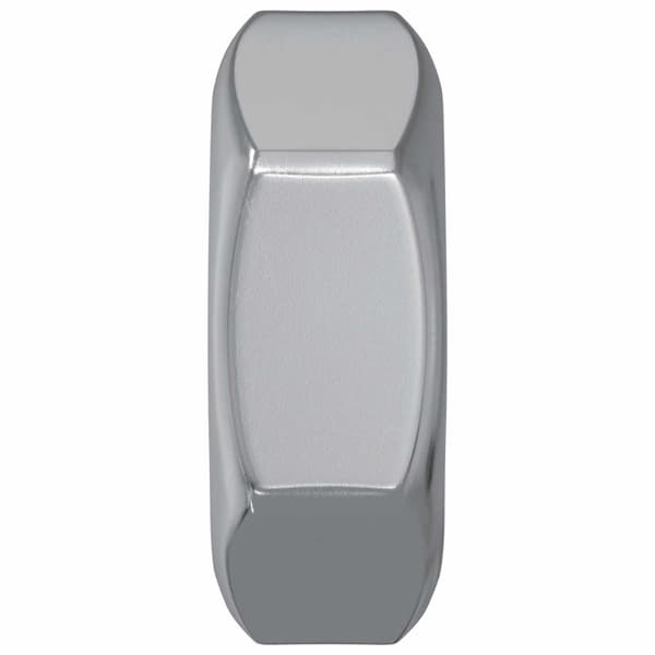 Sexkantig mutter 2 pcs Silver m8 Metall