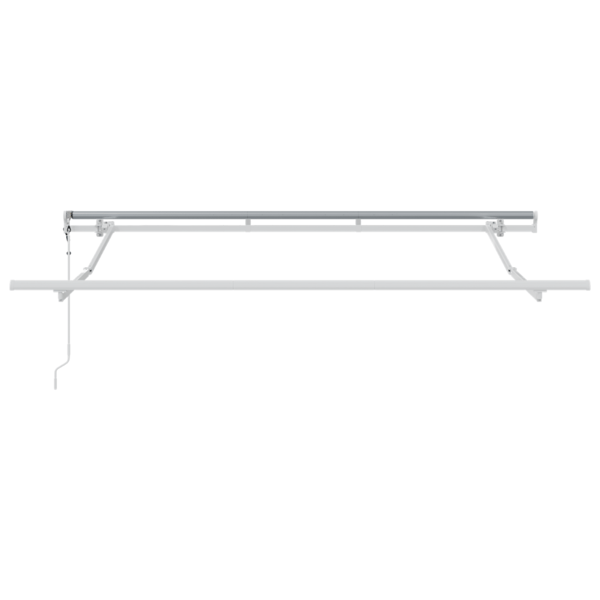 Utfällbar markis Beige 350 x 200 cm tyg