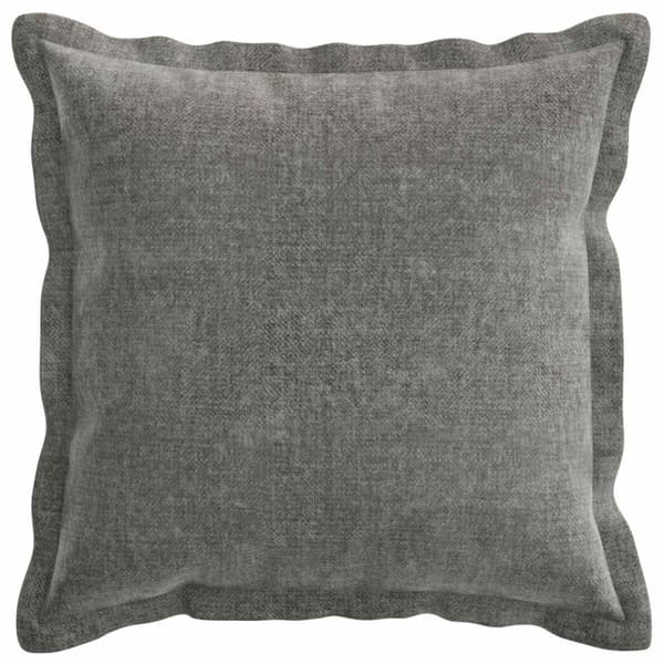 Kuddöverdrag 2 st HOUTEN Mörkgrå 35 x 35 cm Chenilletyg
