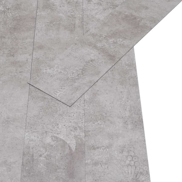 Golvplankor 36 pcs Jordgrå 5,02 m² PVC