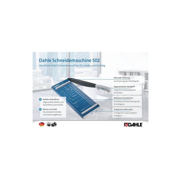Skärmaskin DAHLE 502 A4
