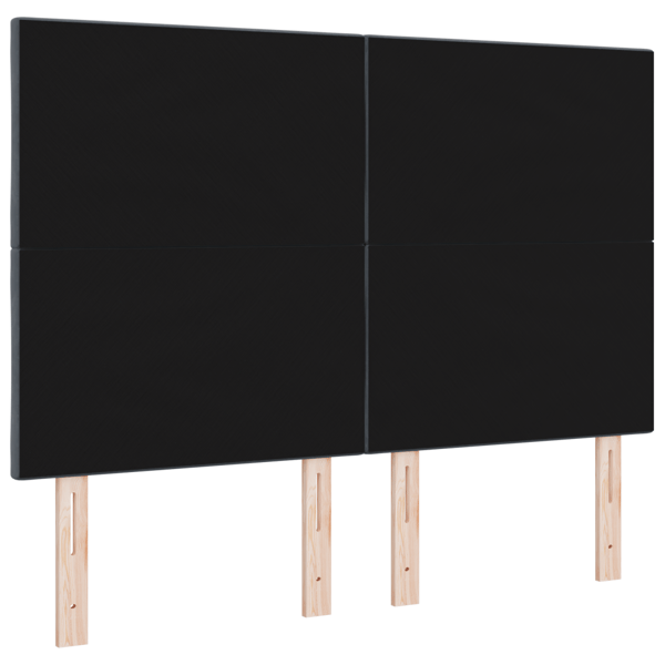 LED huvuddyna Mörkgrå 160 cm Sammet