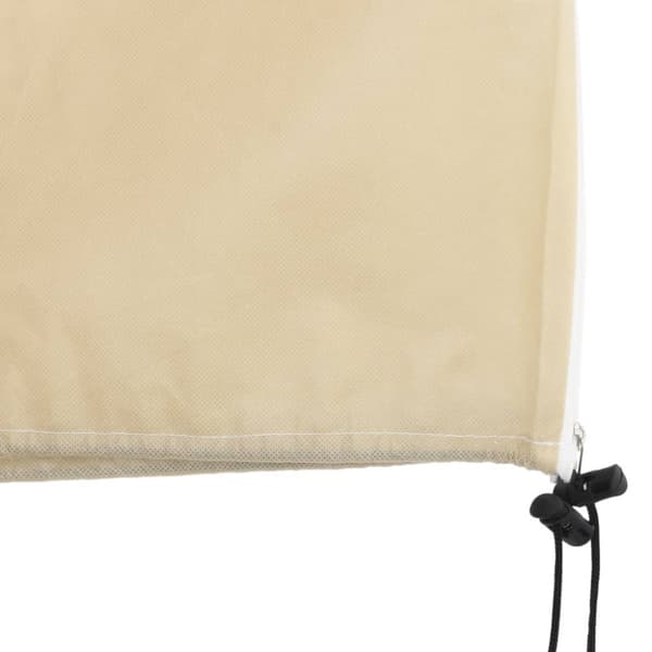 Fiberdukar med blixtlås 10 st 70 g/m² 3,93x3,5 m