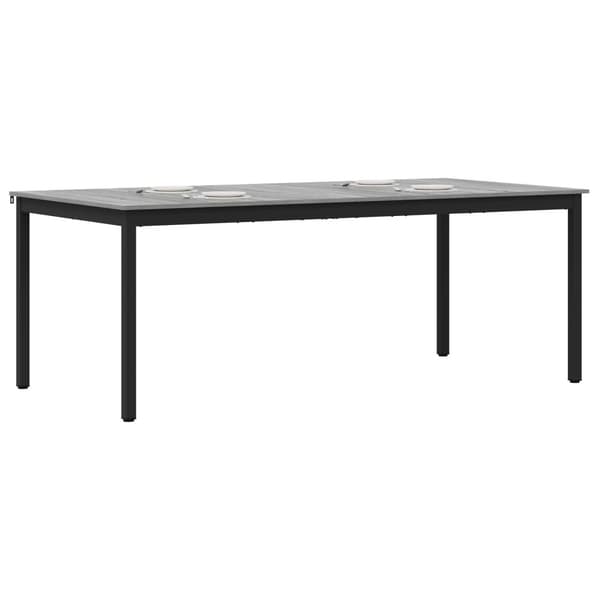 Matbord 200 x 100 x 75 cm Konstruerat trä Rektangulär