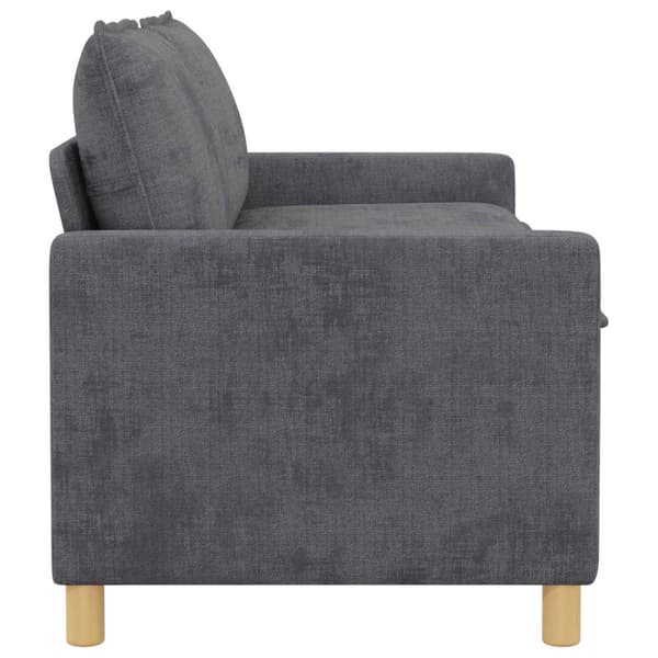 Soffa Mörkgrå 156 x 81 x 87,5 cm Polyester